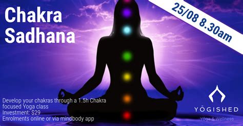 Chakra Sadhana Yōgished Yoga And Wellness
