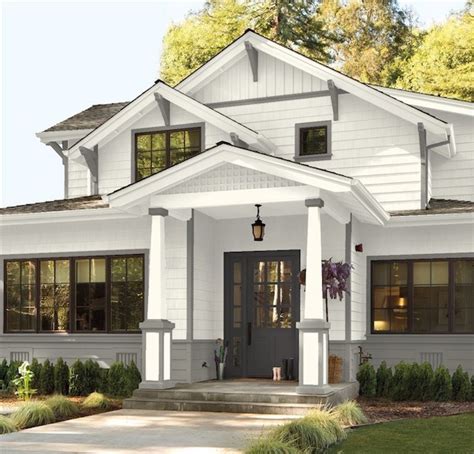 Here are 8 of the most popular modern farmhouse neutrals for an open house color scheme The Best White Exterior Paint Colors For Your House In ...