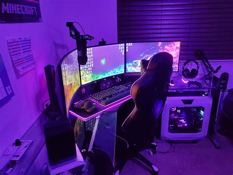My Almost Complete Battlestation Computer Gaming Room Game Room