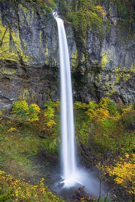 Elowah Falls Multnomah County Oregon Northwest Waterfall Survey