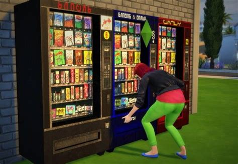 Budgie2budgie Vending Machine Sims 4 Sims Sims 4 Studio