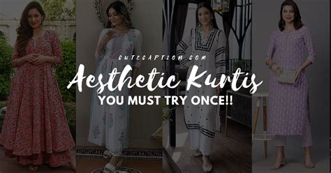 Best Aesthetic Kurtis To Rock Your Style 2023 Cute Caption