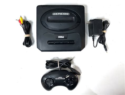 Sega Genesis 2 Version Original Console System W 1 Controller The