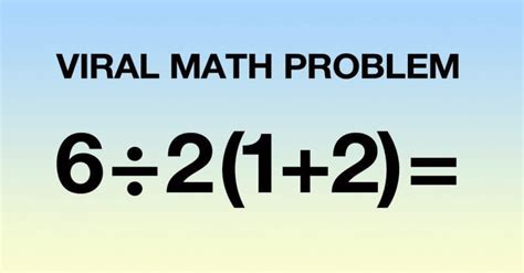 Can You Figure Out This Viral Math Problem Totally The Bomb