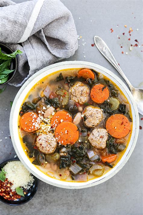 The dish is very tasty and aromatic, thanks to fresh herbs and spices. Chicken Meatball Soup | Floating Kitchen