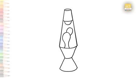 Lava Lamp Drawings Decorative Lamps Drawing Video How To Draw Lava Lamp Step By Step Lamp