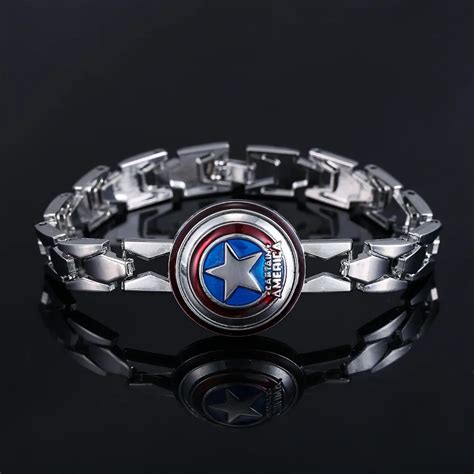 The Avengers Captain America Shield Bracelet