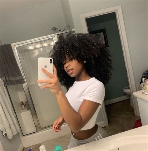 Pin By DECISTORIES On Mirror Selfies Natural Hair Styles Curly Hair