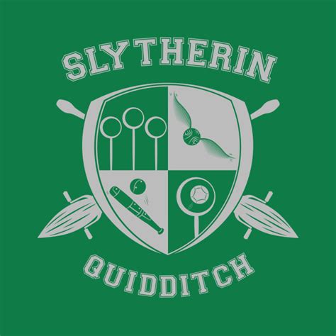 Quidditch Slytherin Slytherin T Shirt TeePublic
