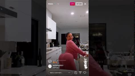 Kkvsh Twerking On Instagram Live Youtube