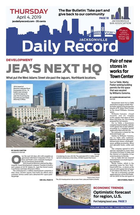 Jacksonville Daily Record 4419 By Daily Record And Observer Llc Issuu