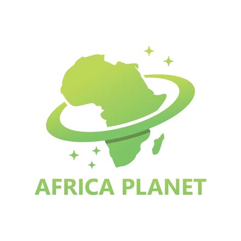 Premium Vector Africa Planet Logo Template Design