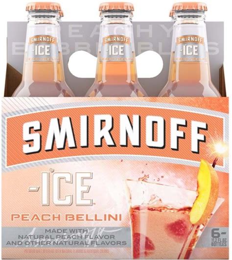 Taste The Smirnoff Ice Peach Bellini