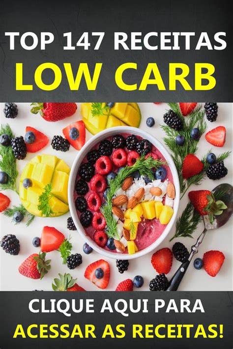 Receitas Low Carb Saud Veis Para Emagrecer R Pido E Perder Barriga Receitas Receitasfit