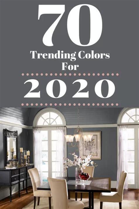 70 Amazing Colors 2020 Forecast Color Trends For The Home Paint