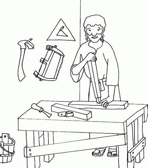 Joseph coloring pages and activities (catholic inspired). St. Joseph Coloring Pages - Coloring Home