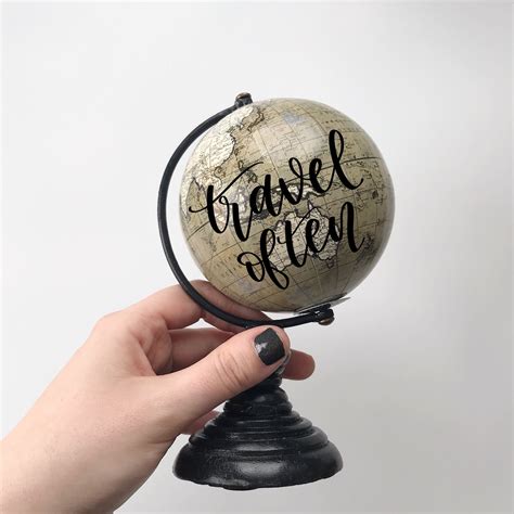 Custom World Globe Personalized Globe T Globe Decor Etsy