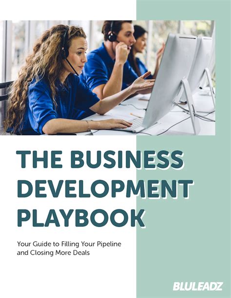 The Business Development Playbook Bluleadz Inbound Agency