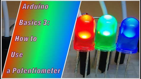 How To Use A Potentiometer And Voltage Divider Arduino Basic