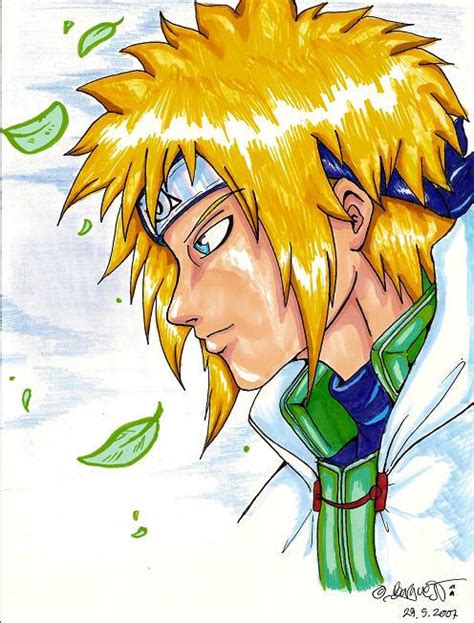 Yondaime Fourth Hokage By Barguest On Deviantart