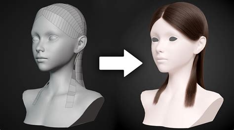 Mesh To Hair With Geometry Nodes Finished Projects Blender Artists