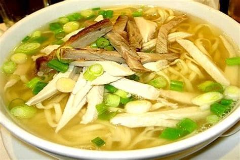 Chicken Mami Noodles Soup Recipe Pancit Mami Filipino Recipes Portal