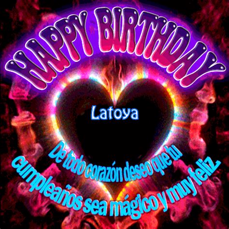🎂happy Birthday Circular Latoya