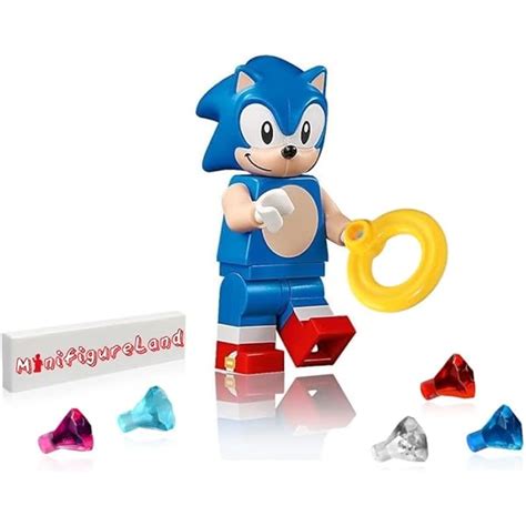 Knuckles The Echidna From Sonic The Hedgehog Custom Minifigure