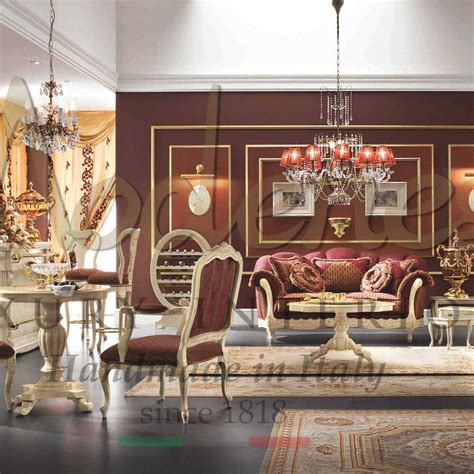 Classic Italian Sitting Room Furniture Timeless Interiors Customized Items Made In Italy
