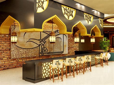 Modern Islamic Restaurant Proposal Restaurant Interior Design Hotel