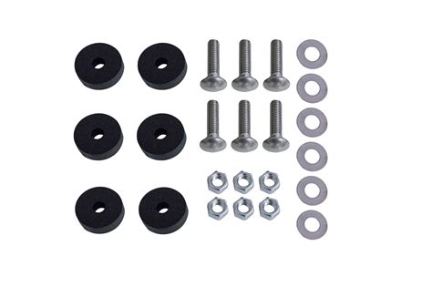 Camper Shell Slide Rail Roof Mounts With 38 Spacer And Bolts For