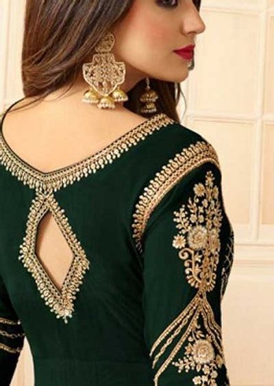 50 Latest Back Neck Designs For Kurti And Salwar Suits Free Download
