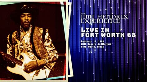 The Jimi Hendrix Experience Live In Fort Worth 68 Audio Of Full Show