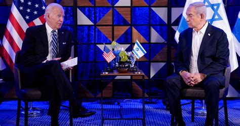 Appell An Netanyahu Biden Invasion In Rafah Meine Rote Linie