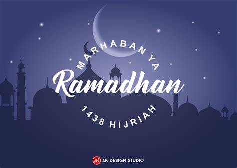 Kaligrafi Marhaban Ya Ramadhan