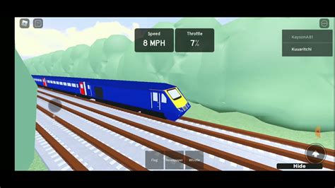 Robloxmind The Gap Classic Im Going To Drive A Class 43 For The First Time Youtube