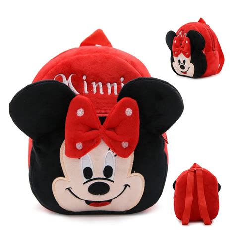 Buy New Cute Childrens School Bag Cartoon Mini Plush Backpack For