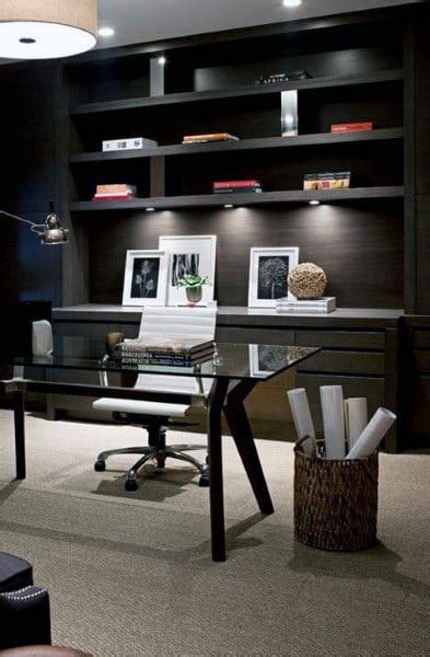 Looking for some ideas for the men on your christmas gift list? 75 Small Home Office Ideas For Men - Masculine Interior ...