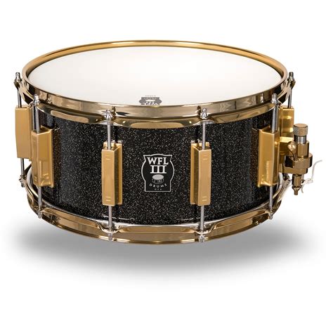 Wfliii Drums Signature Metal Snare Drum With Gold Hardware 14 X 65 In