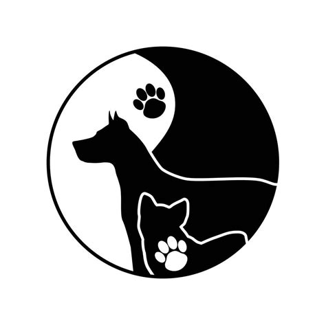 Yin Yang Cat And Dog Vinyl Decal For Car Truck Rv Great For Etsy