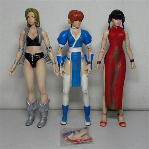 Dead Or Alive Girls Kasumi Leifang And Tina Epoch Action Figures Hobbies And Toys Toys And Games