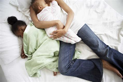 When Baby Sleeps Near Mom Guess Who Doesn T Sleep Well Shots Health News NPR