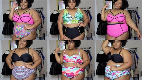 plus size bikini haul try on affordable swimsuits spring summer hot sex picture