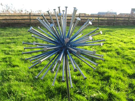 Maybe you would like to learn more about one of these? Metal Allium (Blue), Garden Decor, Garden Decoration ...