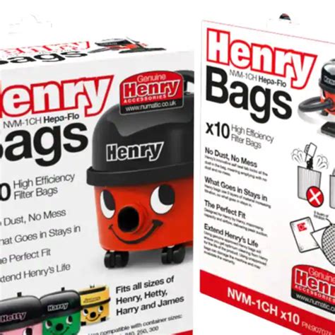 Henry Hoover Bags X10 Decor Express Ltd