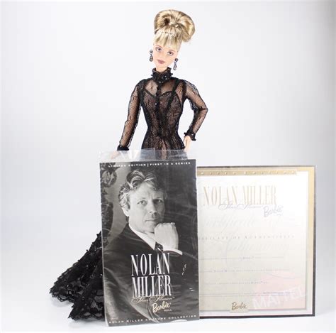 1998 Nolan Miller Sheer Illusion De Boxed Barbie Doll