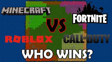 Pubg Vs Fortnite Vs Minecraft Vs Roblox