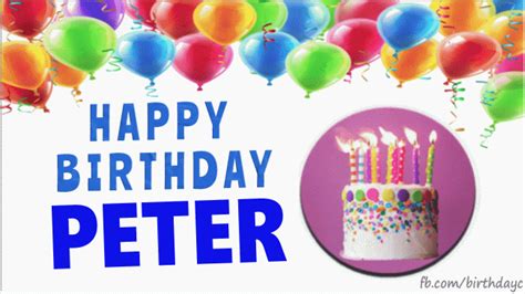 Happy Birthday Peter  Birthday Greeting Birthdaykim