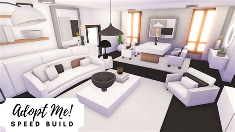 Modern Estate Home Speed Build 🐘 Roblox Adopt Me Youtube