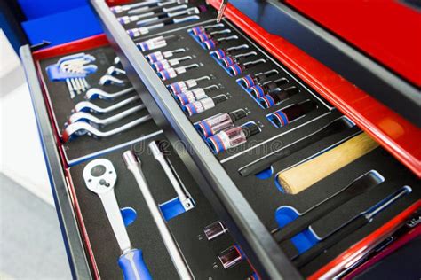 Tool Box With Wrenches And Tools Stock Photo Image Of Wrench